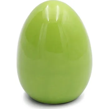 Velikonoční dekorace Velikonoční figurka vajíčka v zelené barvě