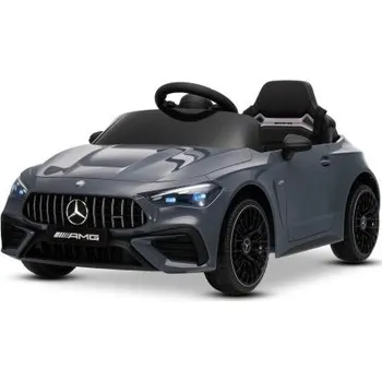 Dětské elektrovozidlo Elektrické autíčko Mercedes CLE 12V s pohonem zadních kol, šedé, Jednomístné, Lithiová