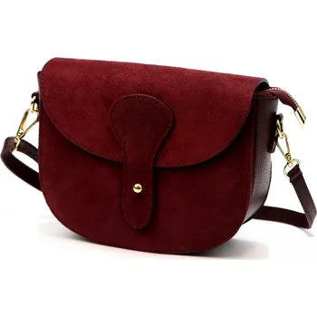 Kožená kabelka Luka vínová KZ2260155