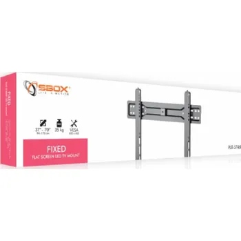 Televizní držák SBOX PLB-5746F, Fixný držiak na TV, 37"-70"
