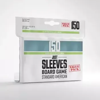 Příslušenství ke karetním hrám Gamegenic: Just Sleeves - Standard American Value Pack (150) (GGX10024ML)