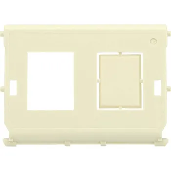 Elektrická zásuvka Digitus síťová zásuvka vestavné 2 porty béžová