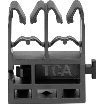 Stahovací páska HellermannTyton QGDHC5.2-8.0M úchytka zástrčný 151-04089 Průměr kabelového svazku (rozsah) 5.2 do 8 mm černá 1 ks