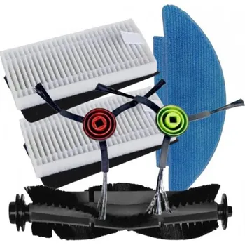Sada příslušenství pro robotický vysavač HEPA filtry, kartáče a mop pro CECOTEC Conga 7490 Eternal sada 6ks