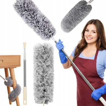 Prachovka Prachovka DAZMA teleskopická z mikrovlákna šedá 280 cm