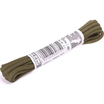 Tkaničky do bot Tkaničky kulaté Tobby 0242-6750 olive Velikost: 180 cm