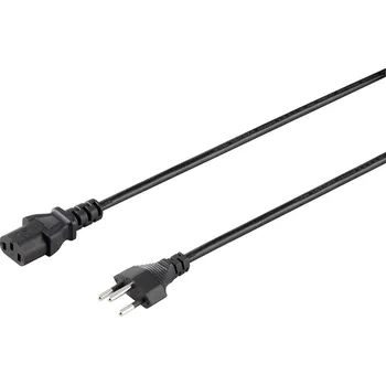 Prodlužovací kabel Sygonix SY-5042720 IEC kabel černá 2.00 m
