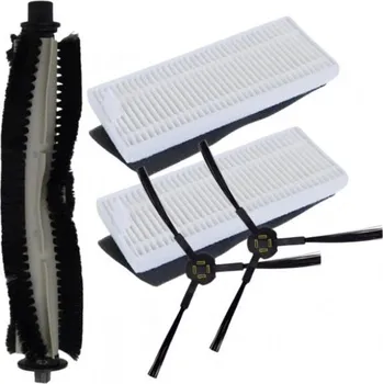 Sada příslušenství pro robotický vysavač Kartáče a HEPA filtry do vysavače LIDL SSR AA1 Silvercrest 5ks sada