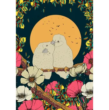 Plakát Plakát, Obraz - Moonlit Nesting, Nicholas