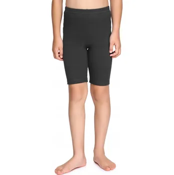 Dívčí kraťasy Dívčí kraťasy kraťasy bavlna MS10-227 Grafit 116