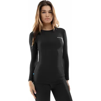 Pánské tričko SIROKO Dámské lyžařské termo triko Kandahar Černá ČERNÁ