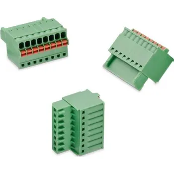 Elektrický konektor Svorkovnice PCB, řada: 381, rozteč: 2.5mm, počet řad: 1, počet kontaktů: 7, orientace těla: Svislý, Montáž na plošný