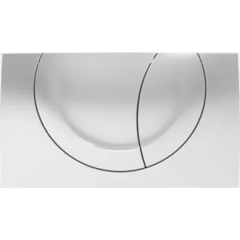 Splachovací tlačítko ovládací tlačítko 16.801.93.0000 S801 matný chom