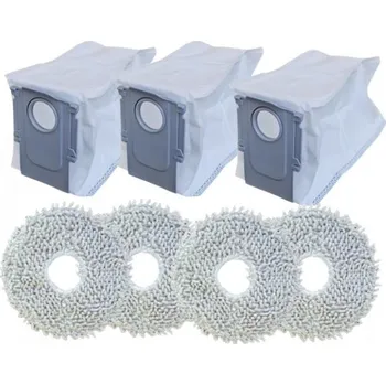 Sada příslušenství pro robotický vysavač Mopy a sáčky pro vysavač ROBOROCK Qrevo Edge S5A 7ks sada