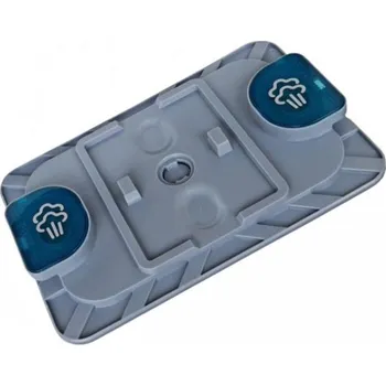 Držák mopovací textílie pro vysavač ROWENTA RY6591WH Steam Power, sestavený šedý