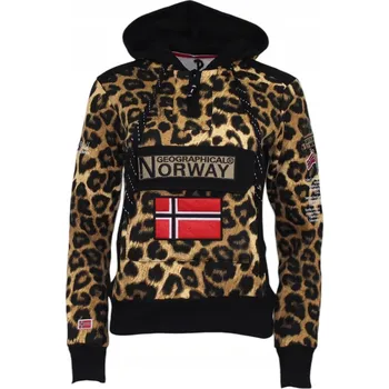 Dámská mikina Geographical Norway dámská mikina přes hlavu, s kapucí, velikost L