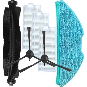 Sada příslušenství pro robotický vysavač HEPA filtry, kartáče pro PHILIPS HomeRun 2000 Series XU2100/10 a mop, sada 7ks