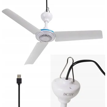 Domácí ventilátor Mini ventilátor Bedee Malý stropní ventilátor bílý