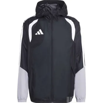 Bunda ADIDAS TIRO 26 COMPETITION ALL WEATHER, barvy JX4247 černá - light onix - bílá, velikost 128