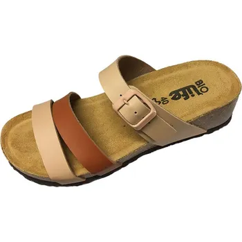 Dámská zdravotní obuv Dámské pantofle BIOLife Peggy 743, světle hnědé 36