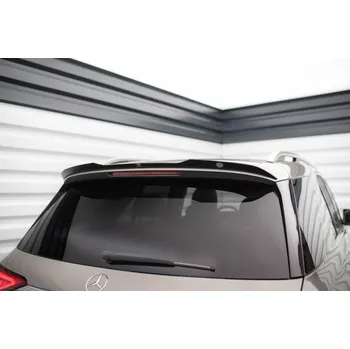 Tuning Maxton Design prodloužení spoileru pro Mercedes GLE SUV W167, černý lesklý plast ABS, AMG-Line