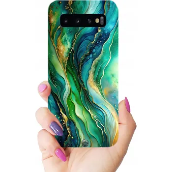 Pouzdro na mobilní telefon Zadní Kryt POUZDRO DO SAMSUNG GALAXY S10 PLUS 310 pro Samsung Galaxy S10+ bezbarvý