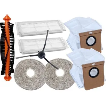 Sada příslušenství pro robotický vysavač HEPA filtry, kartáče a mopy pro ETA Značení 7243 00220 Aquilo Pro, a sáčky sada 8ks