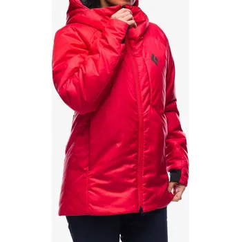 Zateplená bunda Black Diamond Belay Parka - korálově červená M