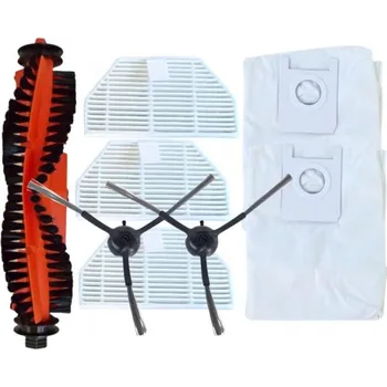 Sada příslušenství pro robotický vysavač HEPA filtry, kartáče pro ROIDMI EVA SDJ06RM a sáčky, sada 8ks