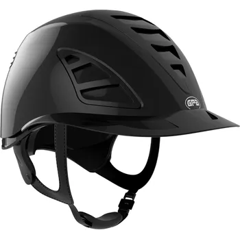 Jezdecká přilba GPA Jezdecká helma GPA 4S First Lady Hybride Shiny 56cm ČERNÁ