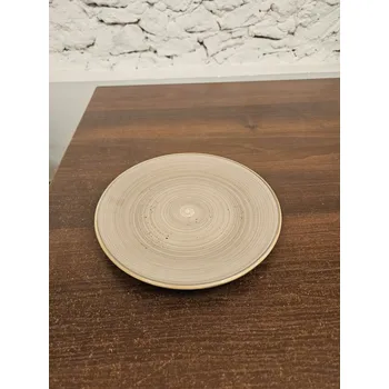 Talíř Keramický talíř hnědý FADE 20 cm