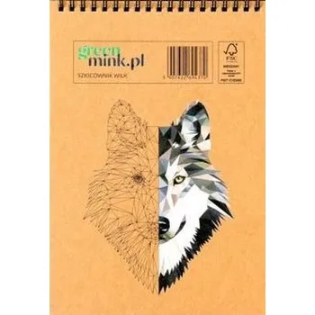 Set školních potřeb Szkicownik Wilk