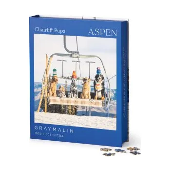Hračka Gray Malin Aspen 1000 Piece Book Box Puzzle (Galison)(Pevná)