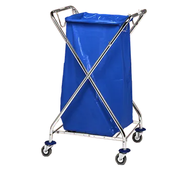 Úklidový vozík X vozík Materiál: Zinek