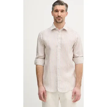 Pánská košile Lněná košile Paul&Shark 26413162CF béžová 08X, vel. 39