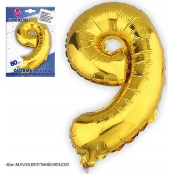 Balónek Ouda Party - Hliníkové balónky ve tvaru čísla, 80 cm