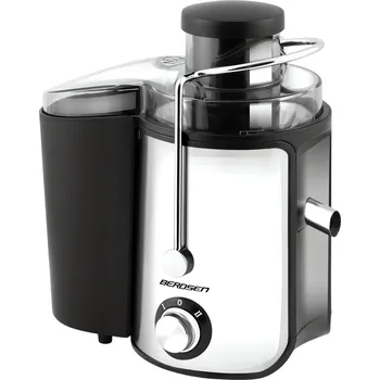 Odšťavňovač Berdsen BD-750 Odšťavňovač 1000 W, 85 dB, 1,4l + 0,5l, černo-stříbrná