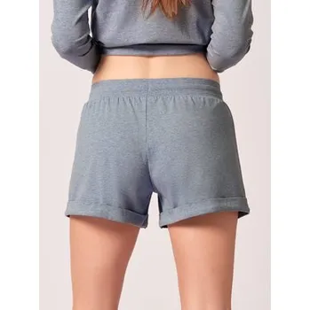 Pánské kraťasy Skiny Šortky z materiálu 80803 Modrá Comfortable Fit 42