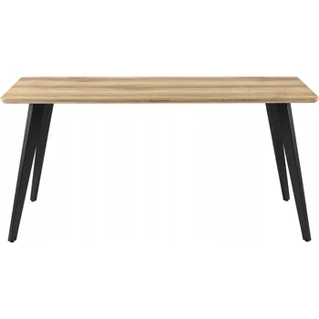 Jídelní stůl Industriální jídelní stůl z dřeva Grain Natural Písek / 140 Cm