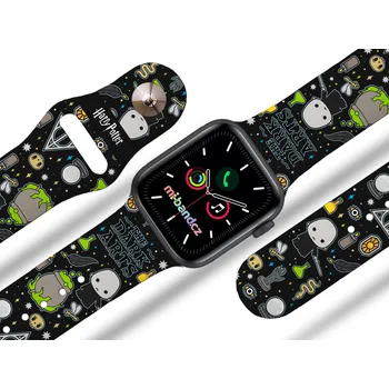 Chytré hodinky Apple watch řemínek Harry Potter - Temná magie Rozměr: 42/44/45/46/49mm
