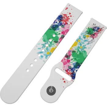 Chytré hodinky Strapido JELEN V ABSTRAKCI řemínek 20 mm