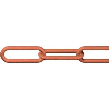 Tažné lano dörner plus helmer 128958 řetěz zákazu vstupu měděná plast 6 m