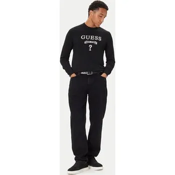 Pánské džíny Guess Jeans Jeansy M5BA90 D5R51 Černá Relaxed Fit 38_32