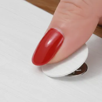 Nábytkové kování Interex Samolepicí krytka / Bílý gravír 14 mm