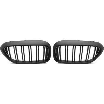 Kapota TUNING-TEC Přední maska, ledvinky BMW G30 / G31 17-20 matná černá, dvojitá žebra