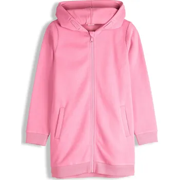 Dívčí mikina GATE Prodloužená mikina na zip 11Y 426-0083/6409