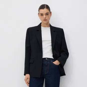 Dámské sako Reserved - Blejzr s&nbsp;příměsí vlny - černý - 151HI-99X - 151HI-99X-M