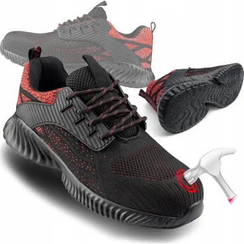 Pracovní obuv Pracovní polobotky Forint REDBEX, velikost 44