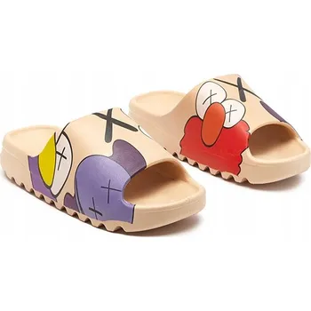 Dámské pantofle BÉŽOVÉ DÁMSKÉ GUMOVÉ NAZOUVÁKY PFIZZ 38