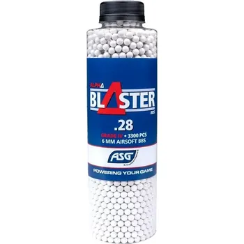 Airsoftová kulička Leštěné kuličky do airsoftu ASG Alpha Blaster 0,28 g 3300 ks